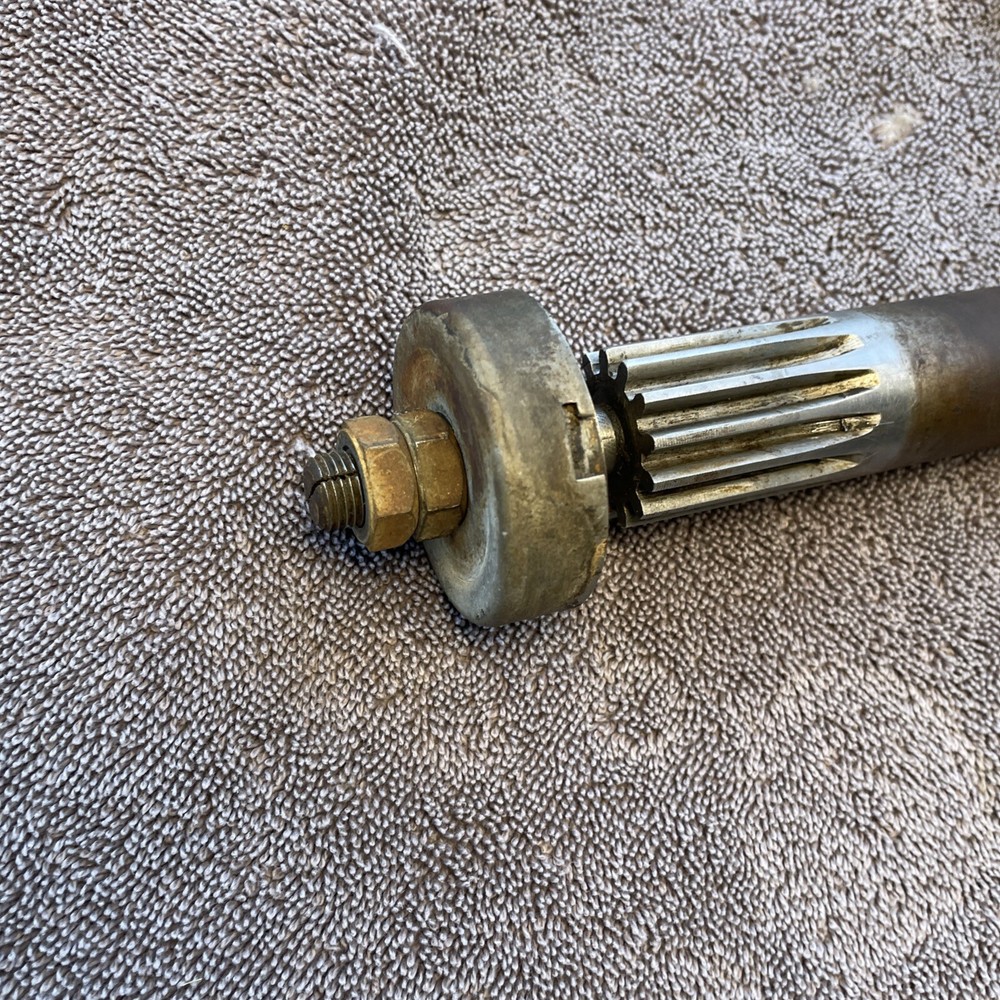 Rockwell DP220 Feed Handle With Return Spring Used.