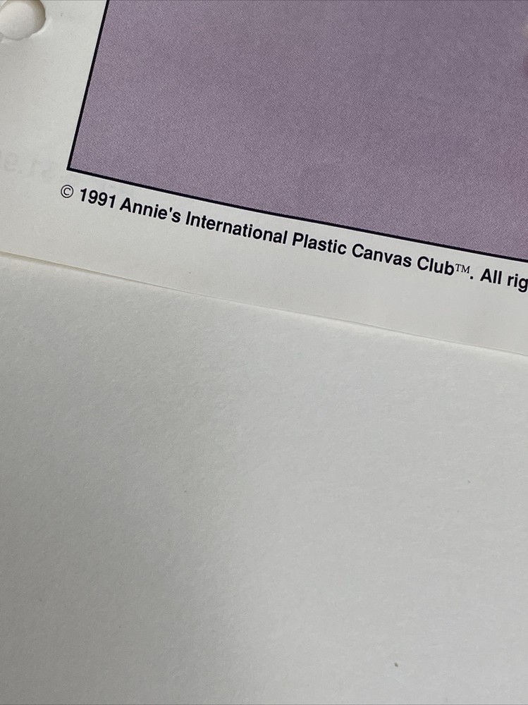 Anni's Attic Tulip Coasters Plastic Canvas Pattern