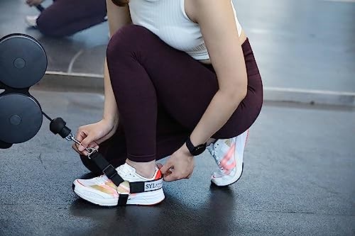 Glute Workout Kickback Strap – Booty Building and Workout Pair Pack Black