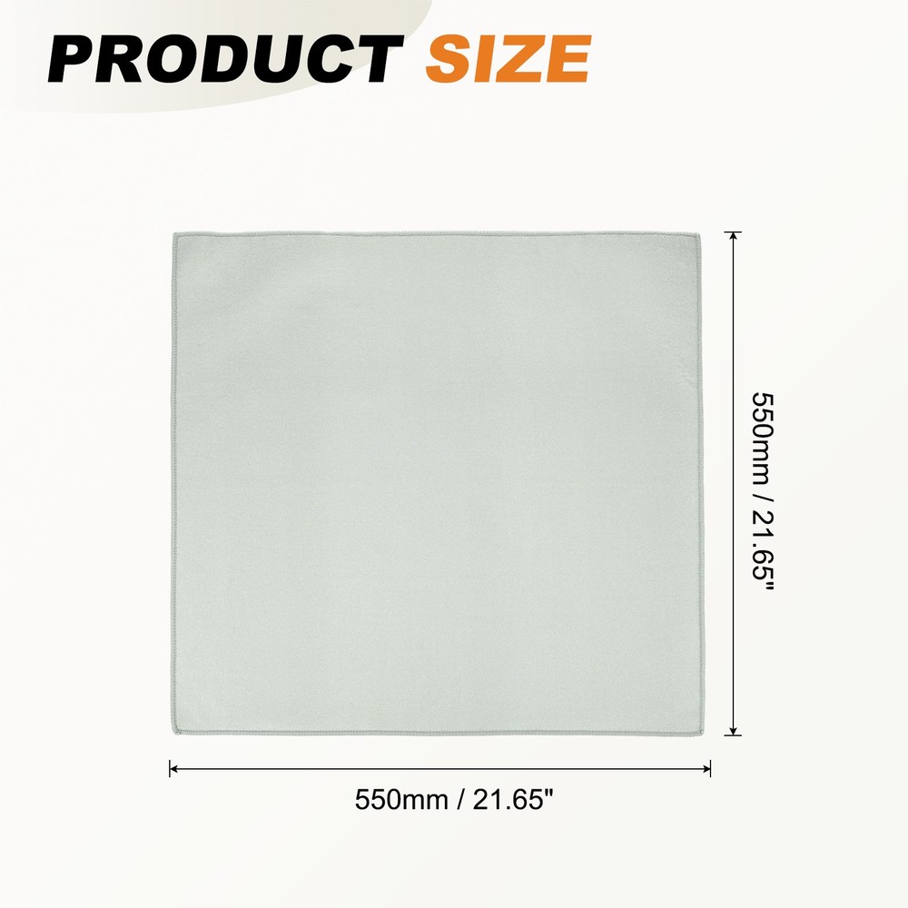 22" x 22" Camera Protective Wrap, Magic Self-Adhesive Cloth, Grey