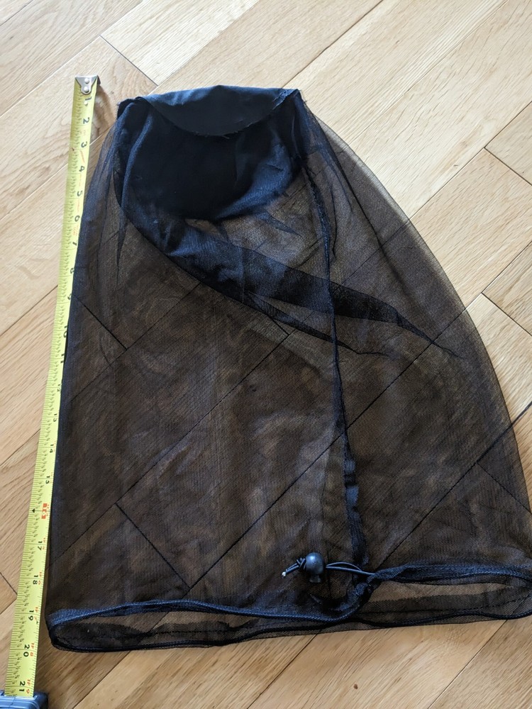 Australia Outback Mesh Mosquito Net Head/Neck Draw string Breathable Lightweight