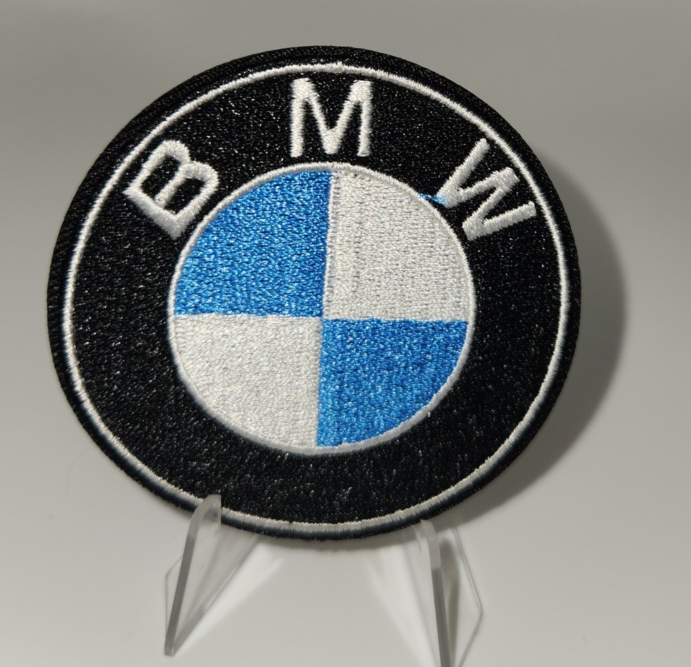 BMW 3" Embroidered Iron On Patch Or Sew On