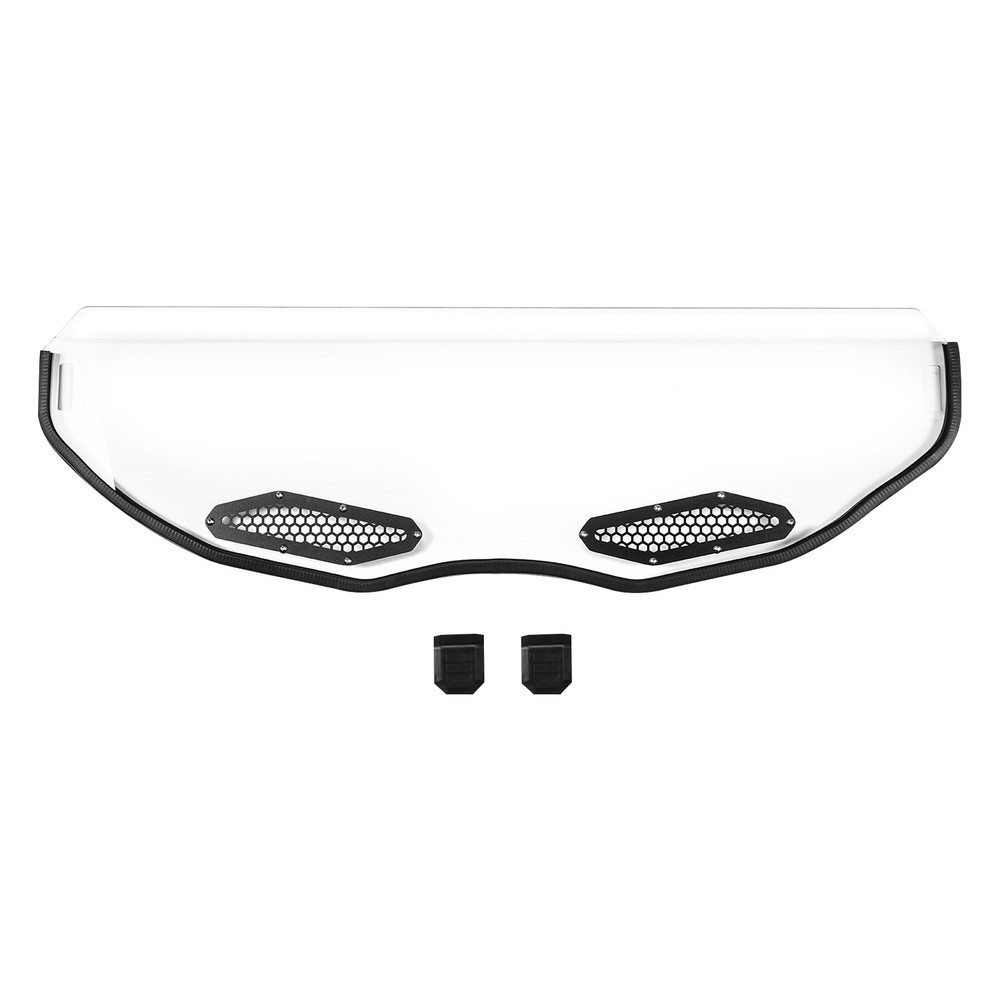 NICECNC Half Front Windshield Windscreen UTV For Can-Am Maverick X3 RR R 2017-24