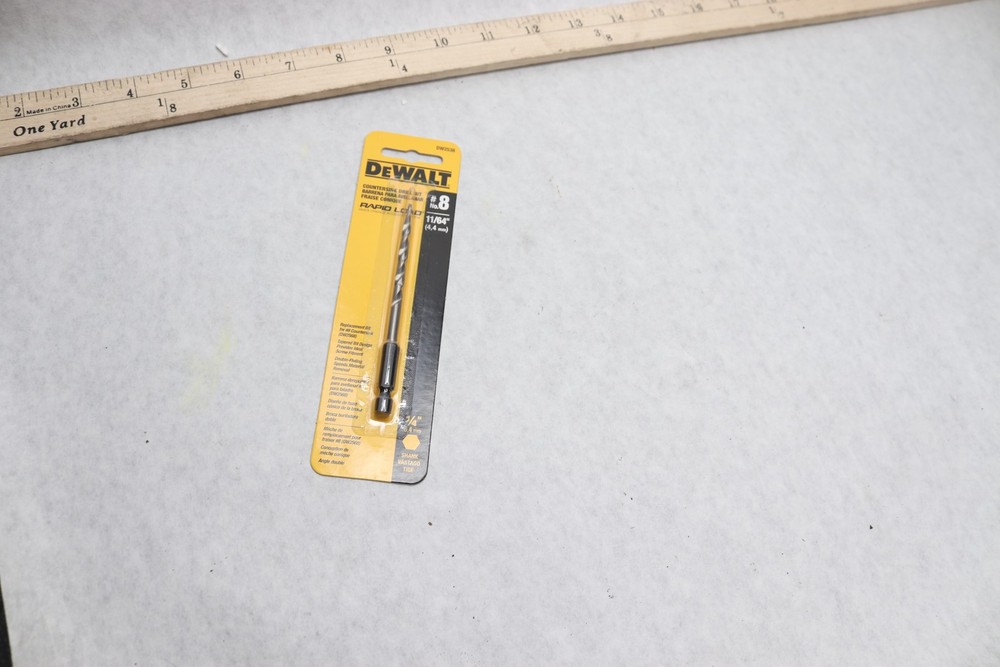 DeWalt Rapid Load Countersink Drill Bit #8 11/64" DW2538