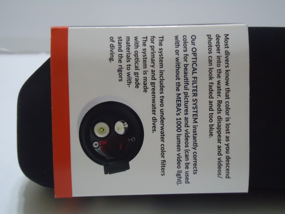Tovatec Optical Filter System for Mera Underwater Dive Light Camera