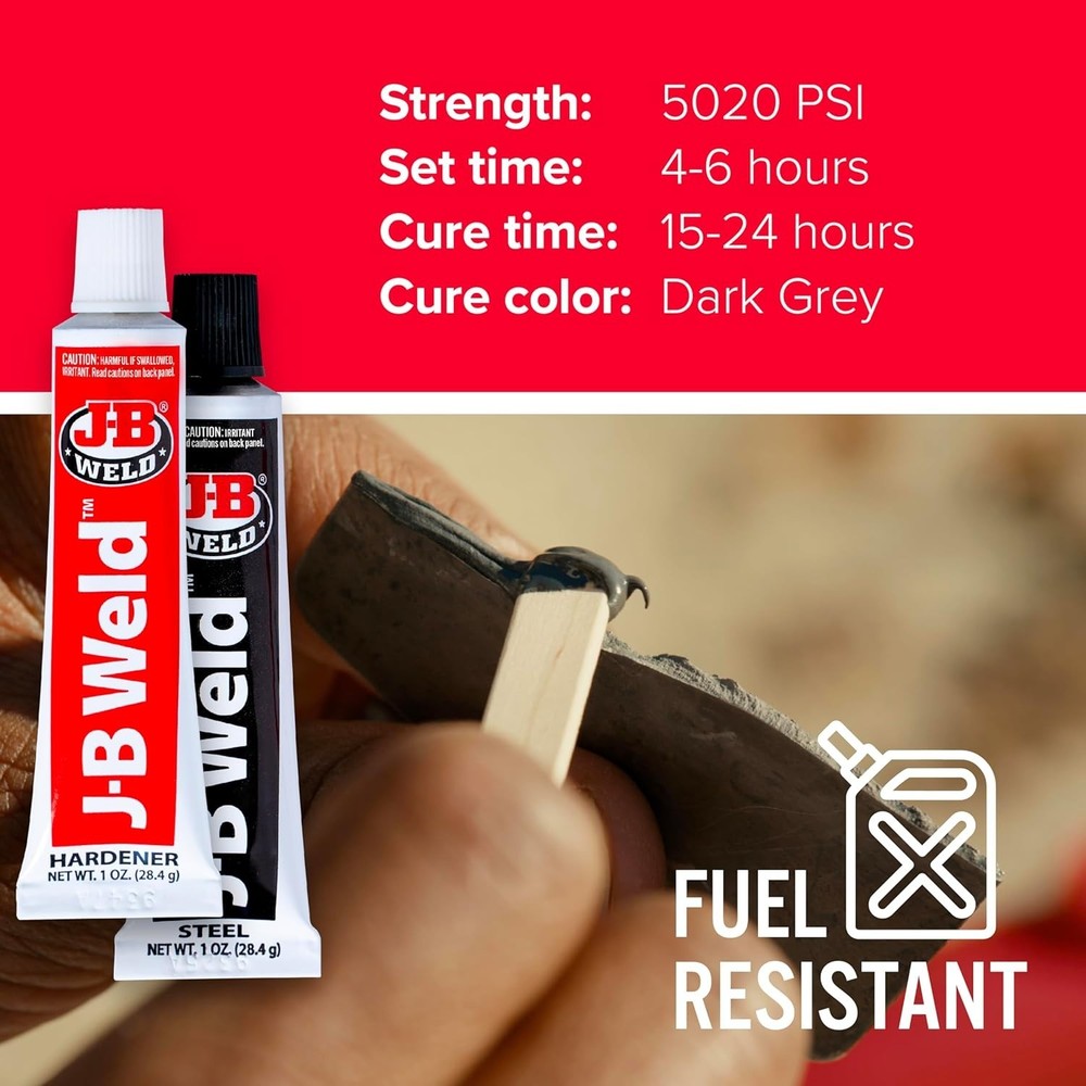 High-Strength 2 oz. Cold-Weld Epoxy - Waterproof & Versatile for DIY Projects