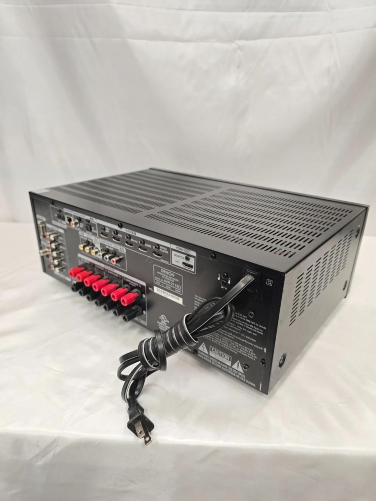 Denon AVR-2113CI 7.1 AV Receiver Tested Read Description