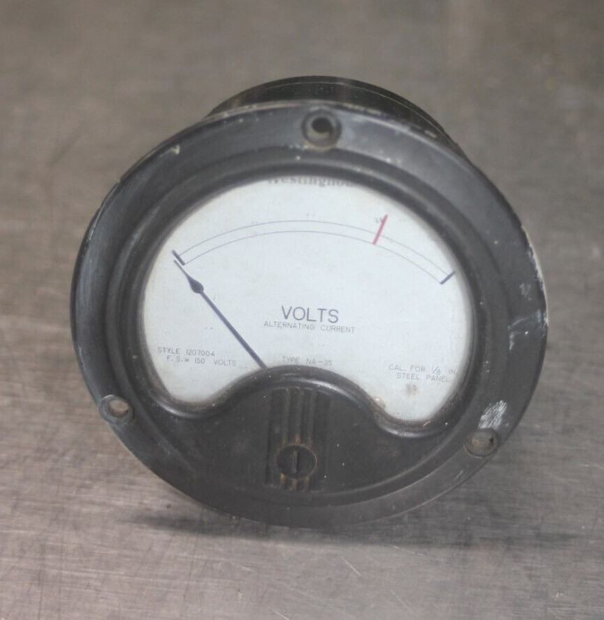 Westinghouse Voltmeter 1207004
