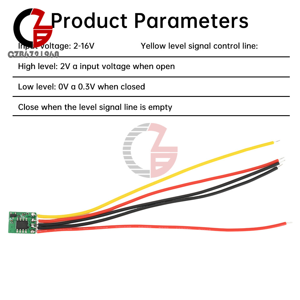 High & Low level Signal Control 17A High Current Electronic Switch Driver Module