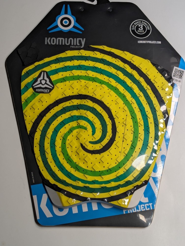 Komunity project surfboard traction tailpad clay marzo Tail Pad 3 pieces