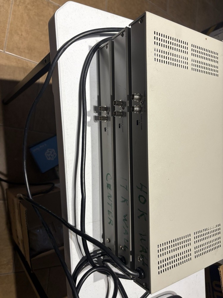 LOT OF 3 PANASONIC Model: WV-CU101 System Controller.