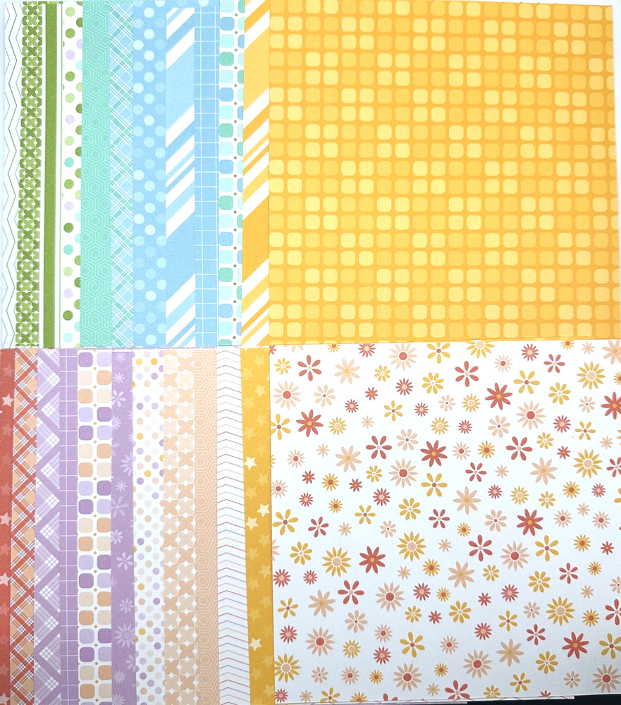 NEW! Stampin' Up! DANDY DESIGNS  DSP - (48) 6x6 Sheets