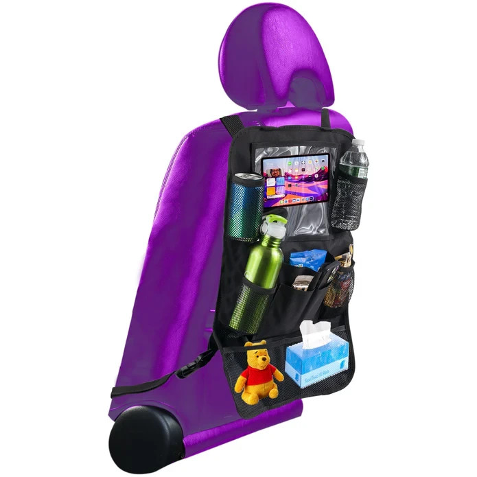 Back Seat Organizer 2-Pack - Black