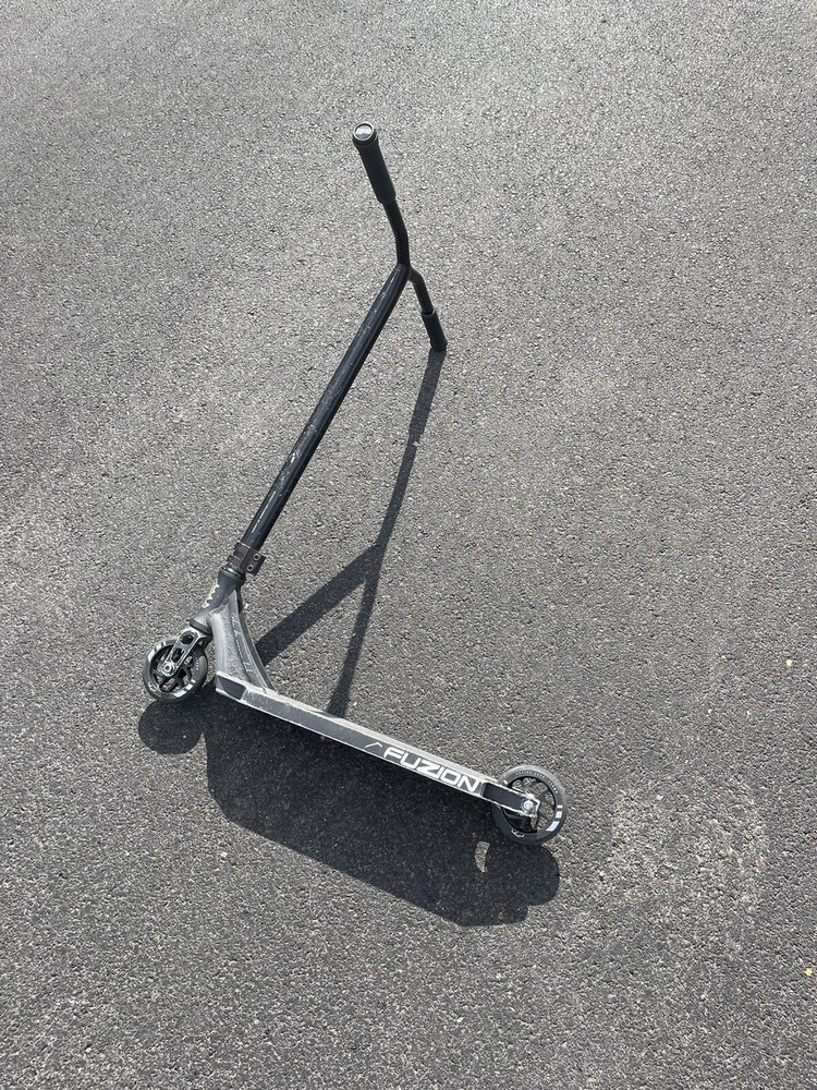 Custom Pro Street Scooter Ethic Base and Root ti bars clean and smooth