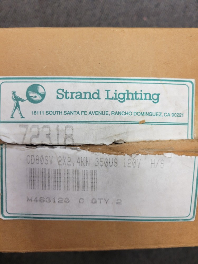 Strand Lighting CD80SV Dimmer Module Dual 2.4kW