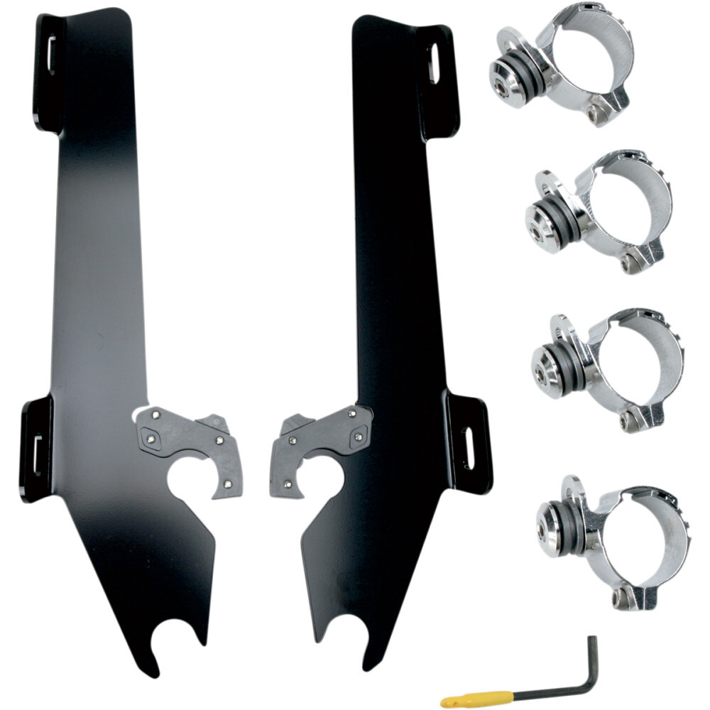 Memphis Shades Batwing Trigger Lock Mounting Kit (Black) MEK1946