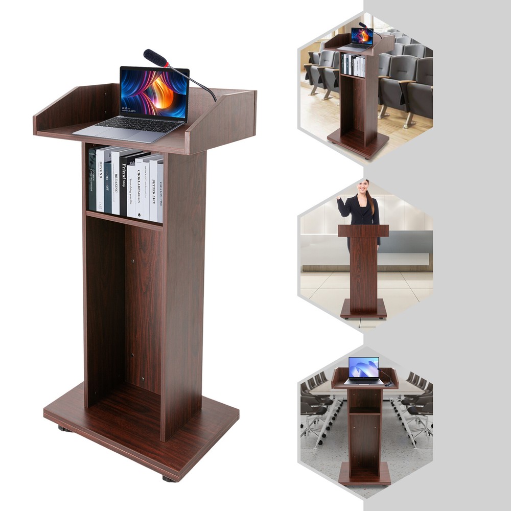 Conference Presentation Stand, Portable Presentation Standing for Classroom New