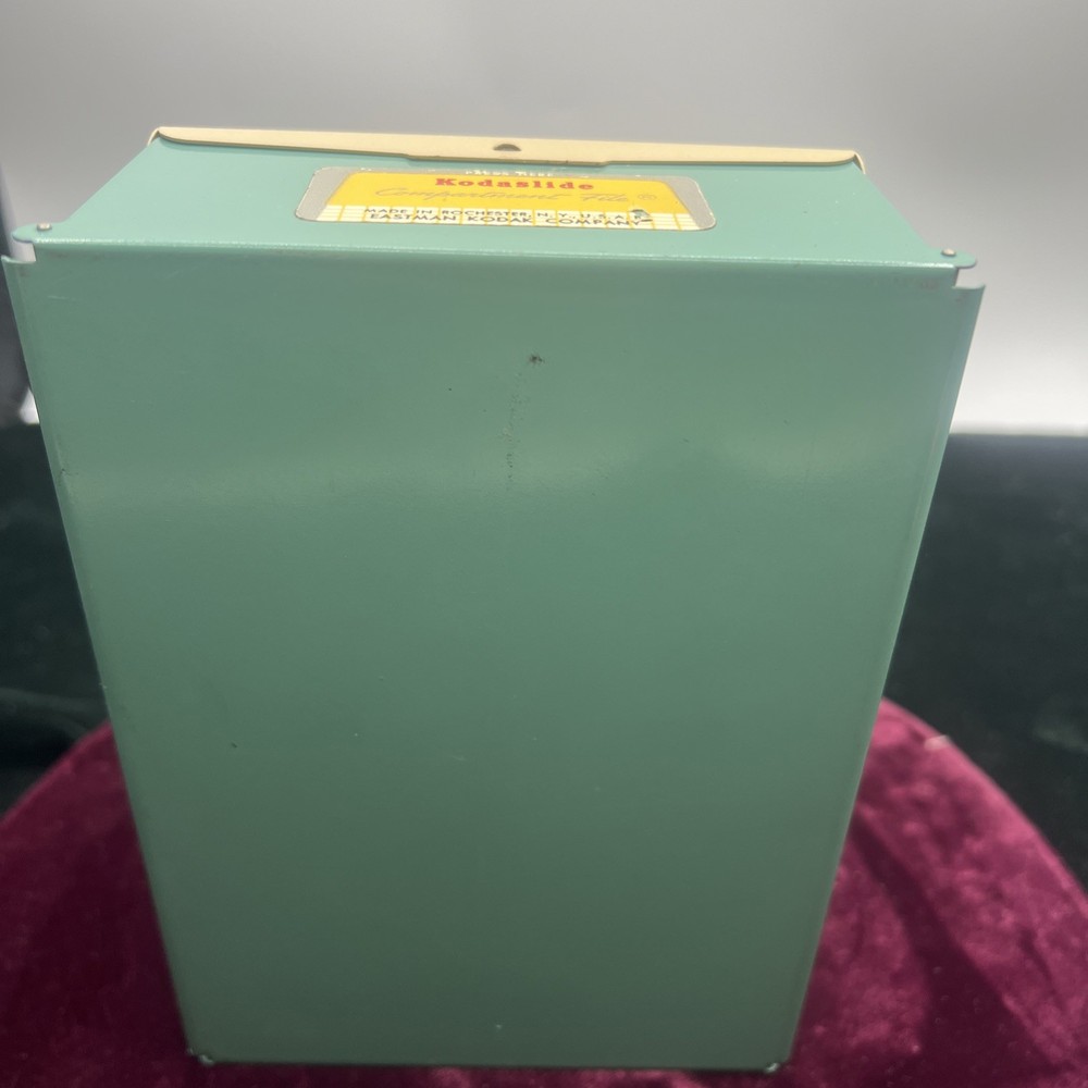 Vintage Kodak Kodaslide Compartment File Storage Case