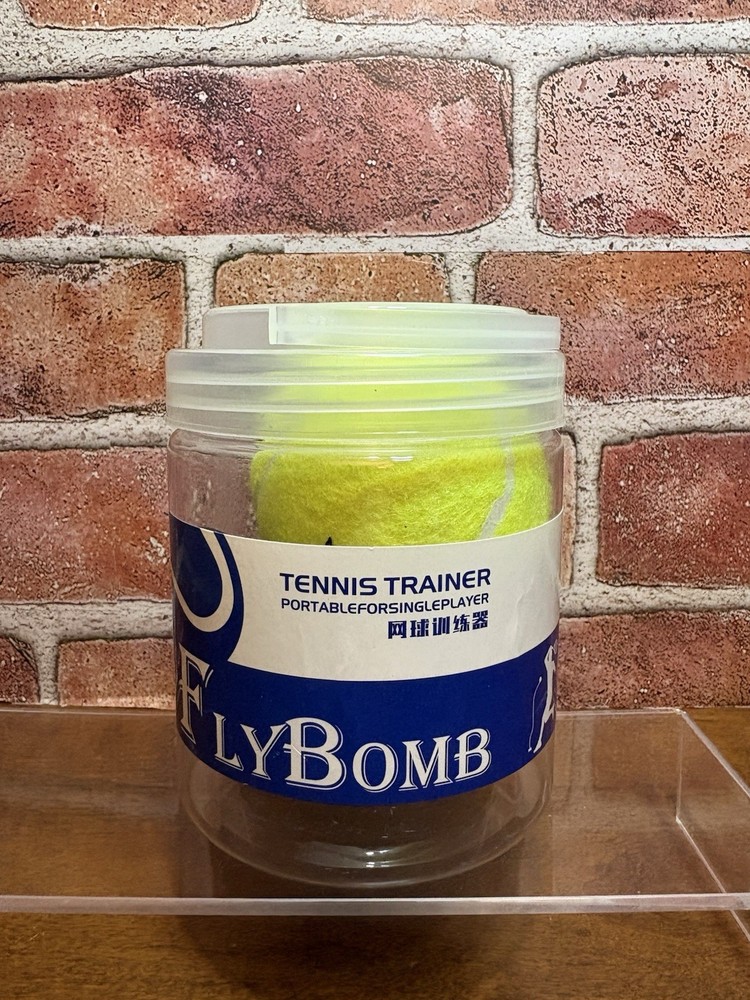 Flybomb 2.05LB Tennis Training Tool - Includes 3 Rebound Balls & Accessories