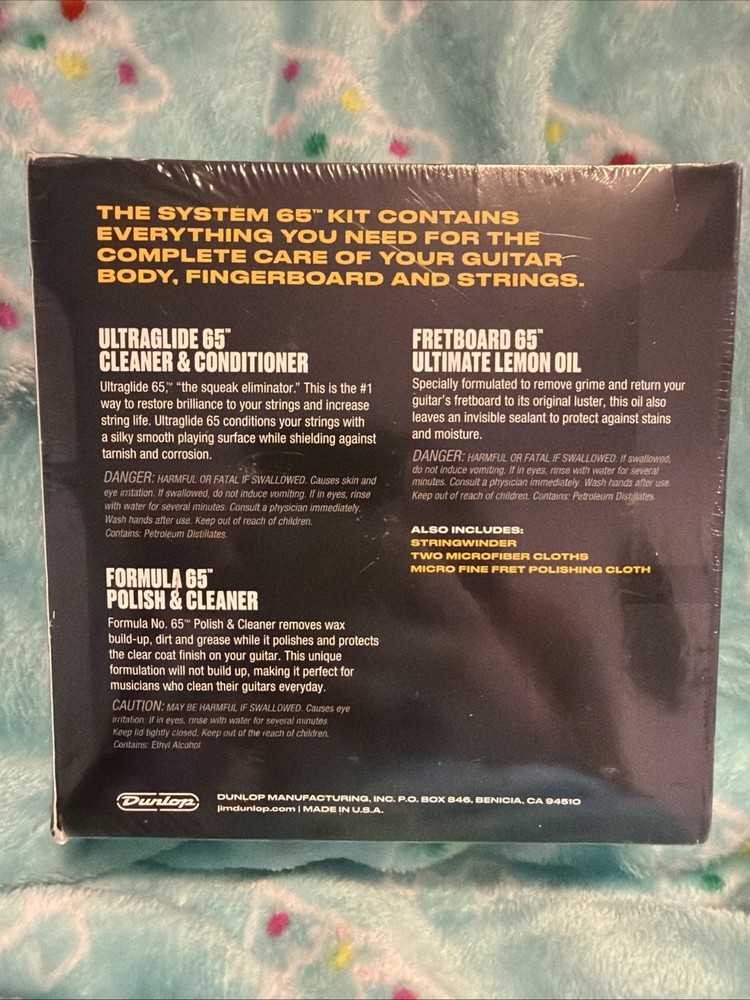 Dunlop 6504 Formula System 65 Guitar Tech Kit