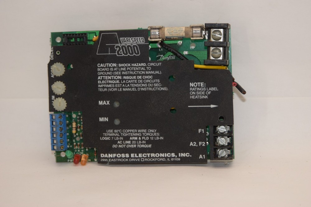DANFOSS ELECTRONICS A2000 Varispeed Control Board