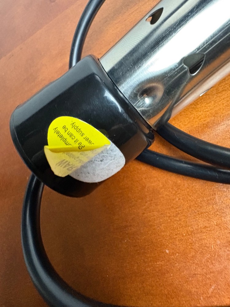 Electric Immersion Water Heater – Stainless Steel Heating Tube with Heart Patter