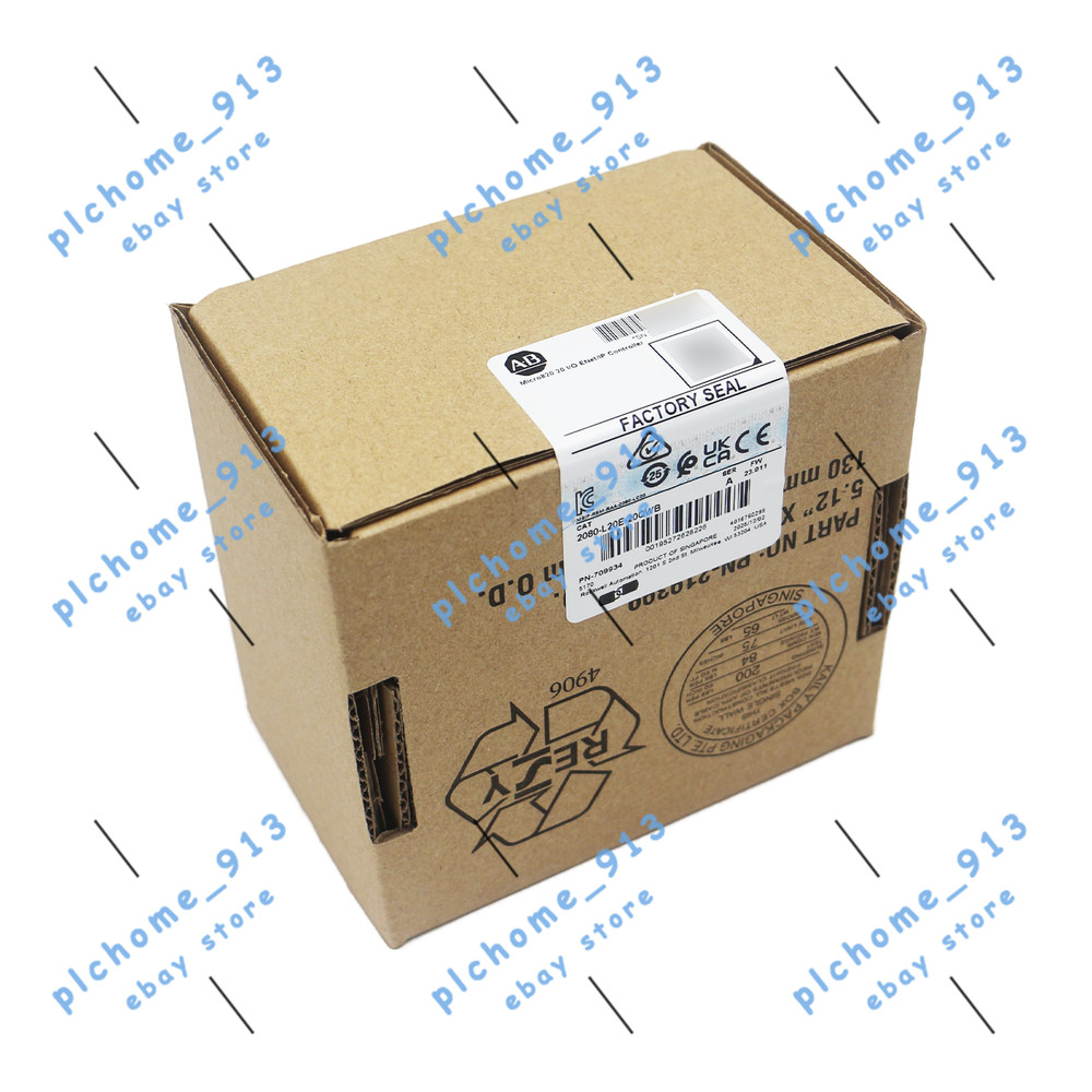 New Sealed 2080-L20E-20QWB Allen Bradly Micro820 20 I/O ENet/IP Controller