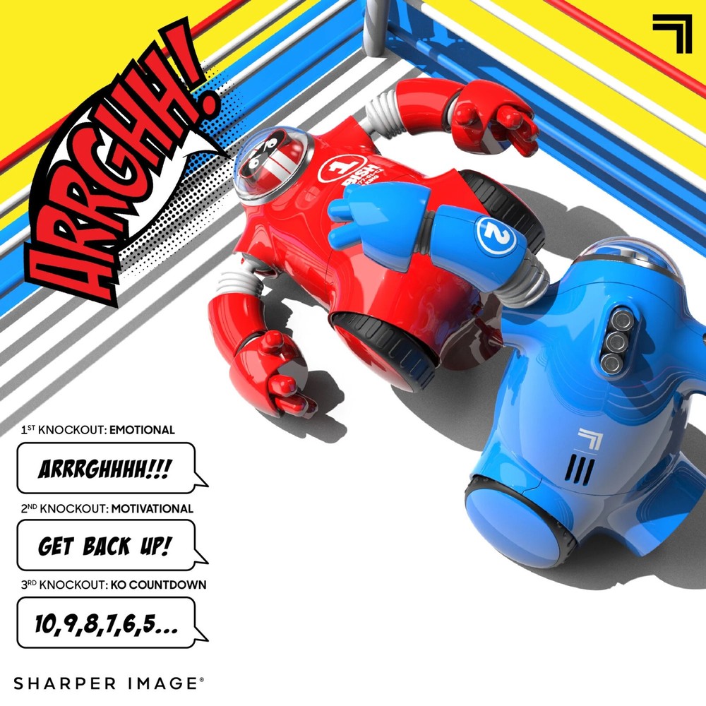 Toy RC Robo Rivals Remote Control Robot Fighting Set with 2-Player Combat