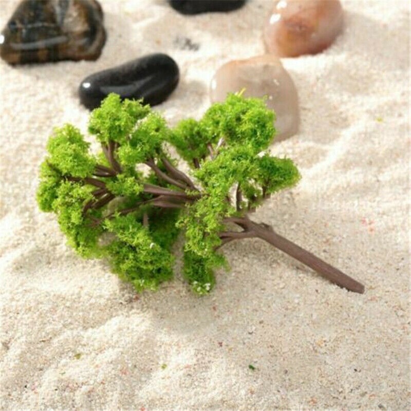 High Simulation Effect 9cm HO OO Scale Model Trees for Train Railroad Layout