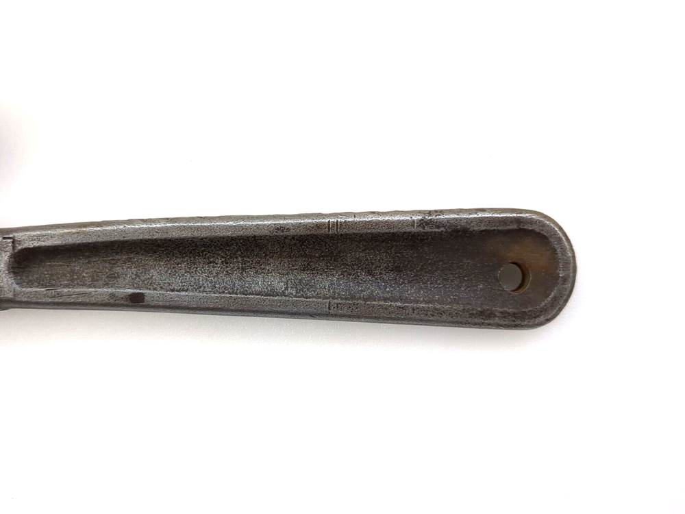 Vintage True Value Pipe Monkey Wrench Hand Tool Adjustable 10"