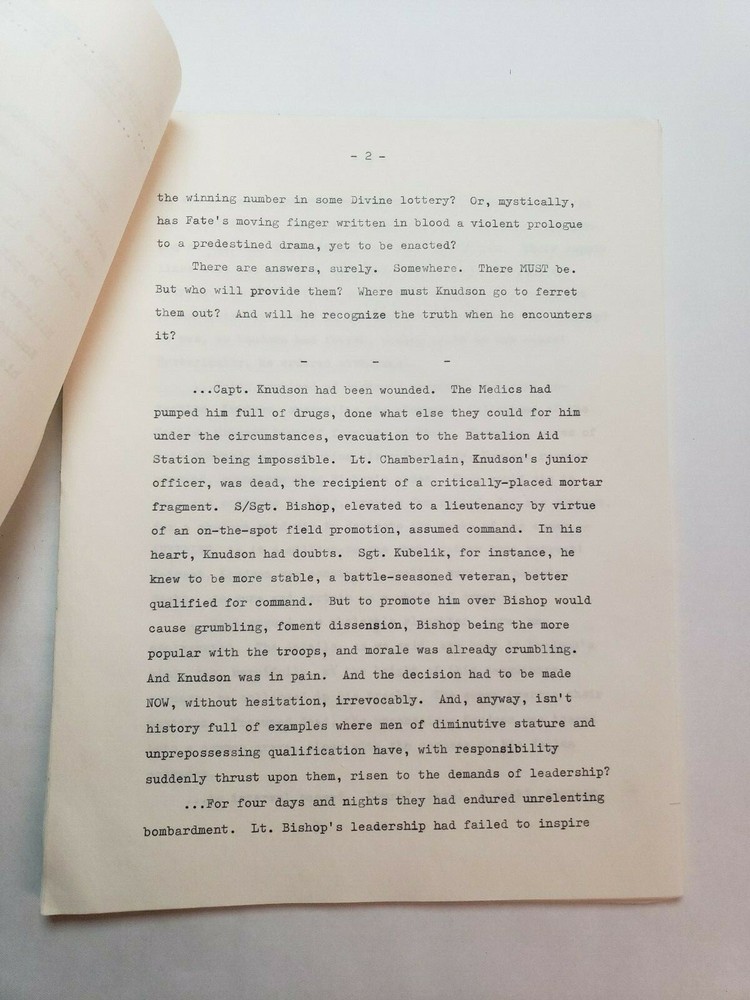 ATONEMENT / Jack Laird Unproduced One-Hour Television Series Presentation Script
