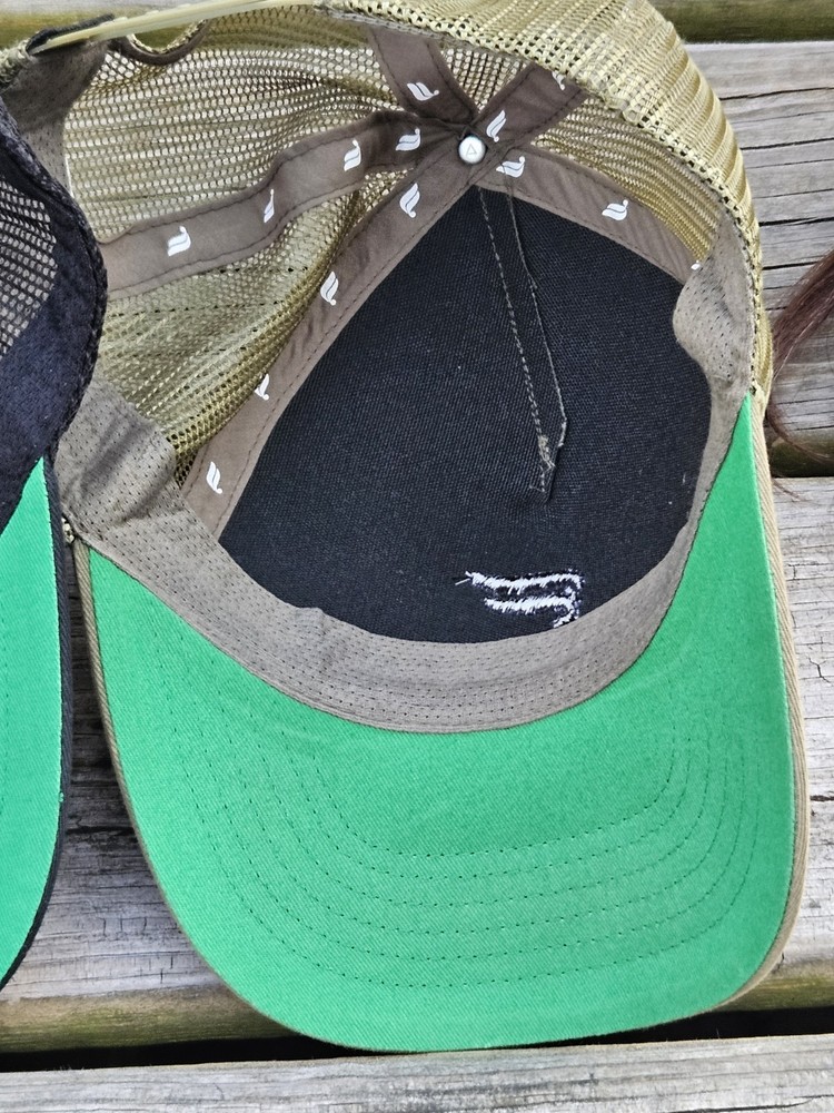 Fabletics Hat Lot (2) Casual Athletic Workout Cap - Black & Green