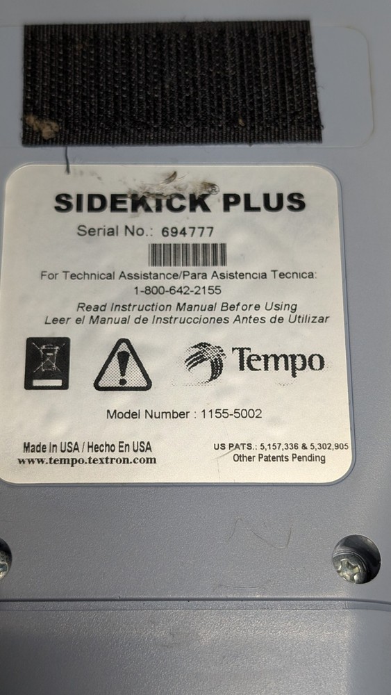 TEMPO GREENLEE SIDEKICK PLUS TWISTED PAIR CABLE MULTI TESTER see description!