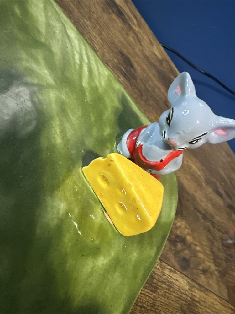 Handmade Mouse On A Platter Cheese Tray