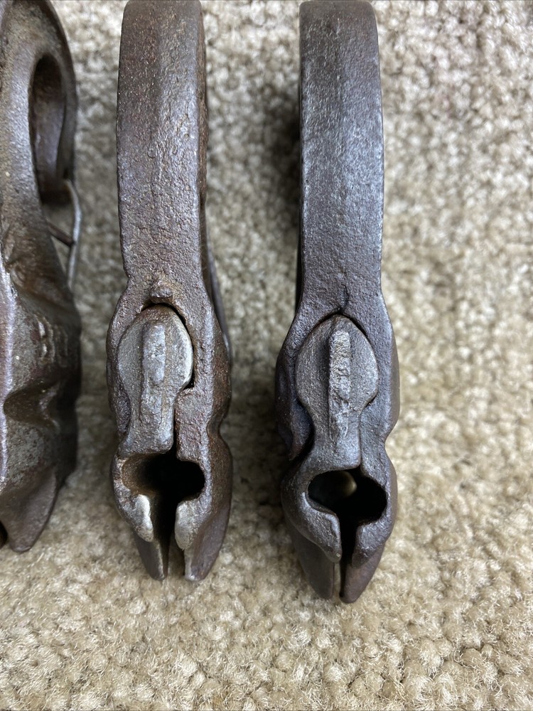 Vintage Cast Industrial/Farm Track Hooks