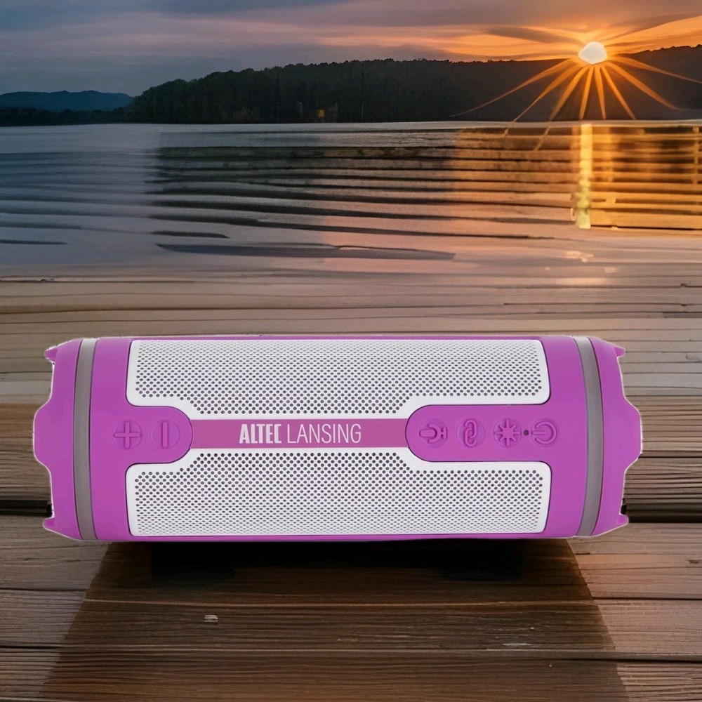 Altec Lansing HydraMOTION 2.0 Wireless Bluetooth Speaker, 16H Battery Waterproof