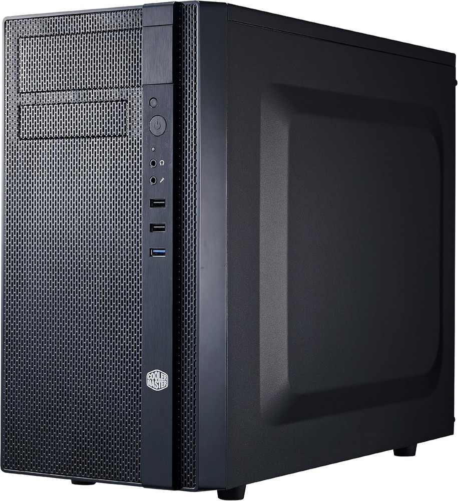 N200 - Mini Tower Computer Case with Fully Meshed Front Panel and Matx/Mini-Itx