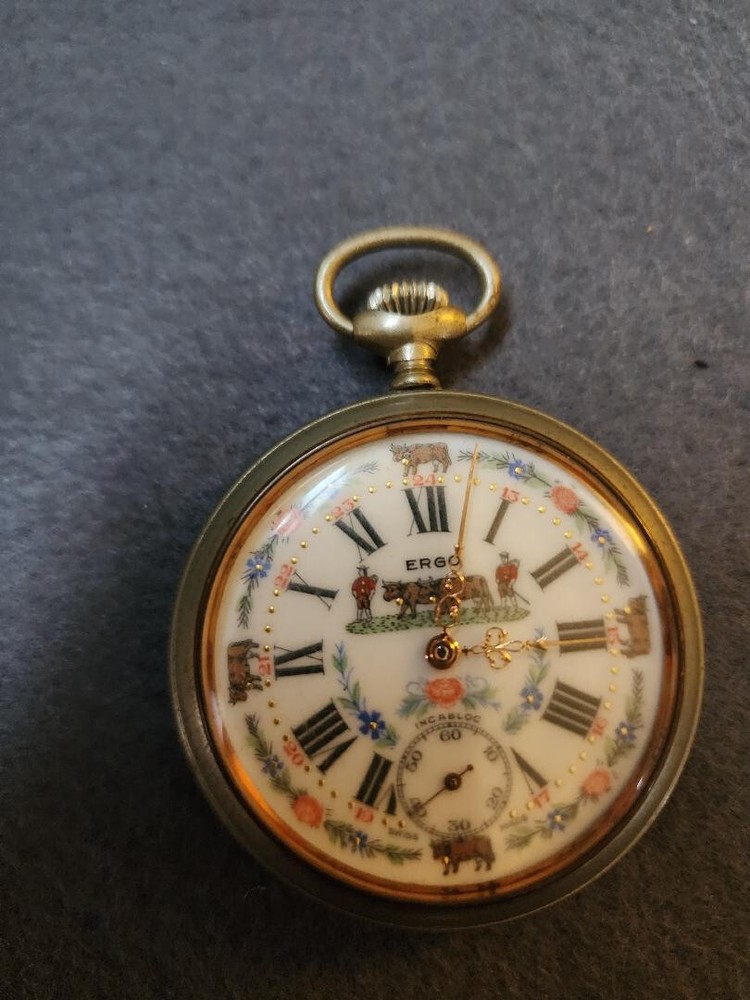 ERGO INCABLOC FARMER POCKETWATCH