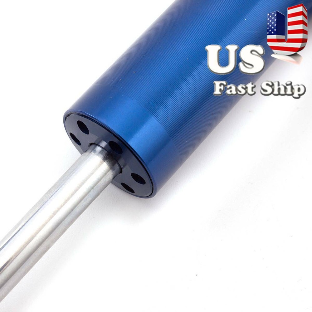 Motorcycle Steering Damper Linear Stabilizer Universal Safety Control Blue 1xpcs