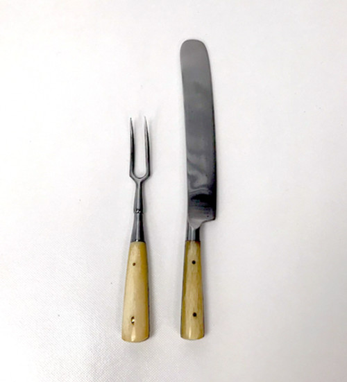 Two Piece Bone Handle Utensil Set