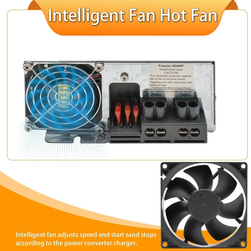 PD9280 RV Power Converter 80Amp 120V to 12V RV Converter Charger 9200 Series