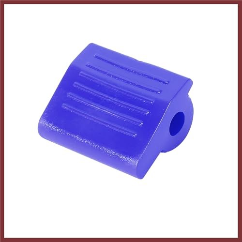 2pcs Universal Blue Gear Shift Shifter Case Boot Protector Cover Rubber Pad
