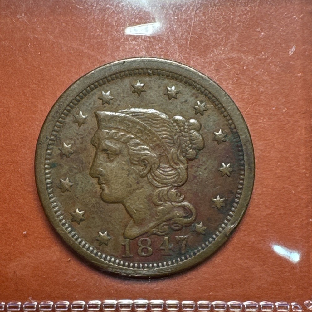 1847 Large Cent
