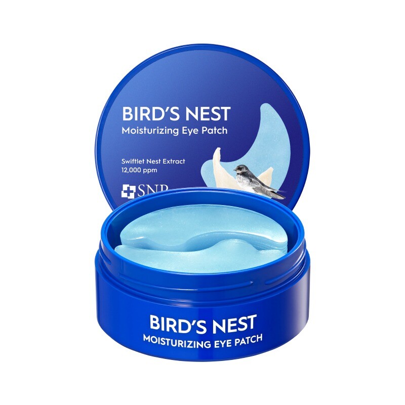 SNP Bird's Nest Motisturizing Eye Patch 60 Sheets
