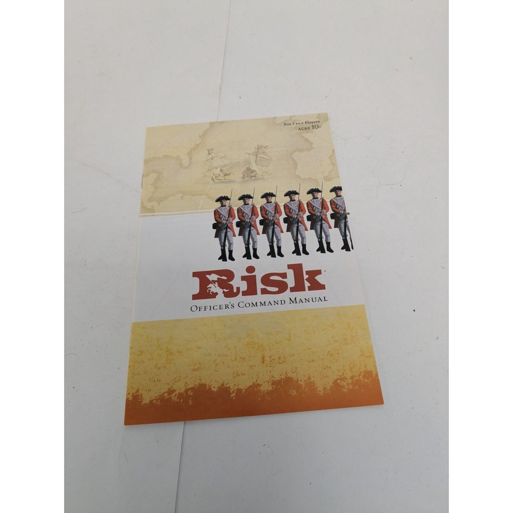 Risk 2003 Board Game Replacement Parts Pieces Instructions