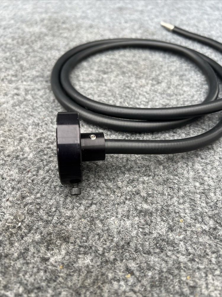 Fiberoptic Systems Inc 60" Fiber Optic Illuminator Cable with Ring Used