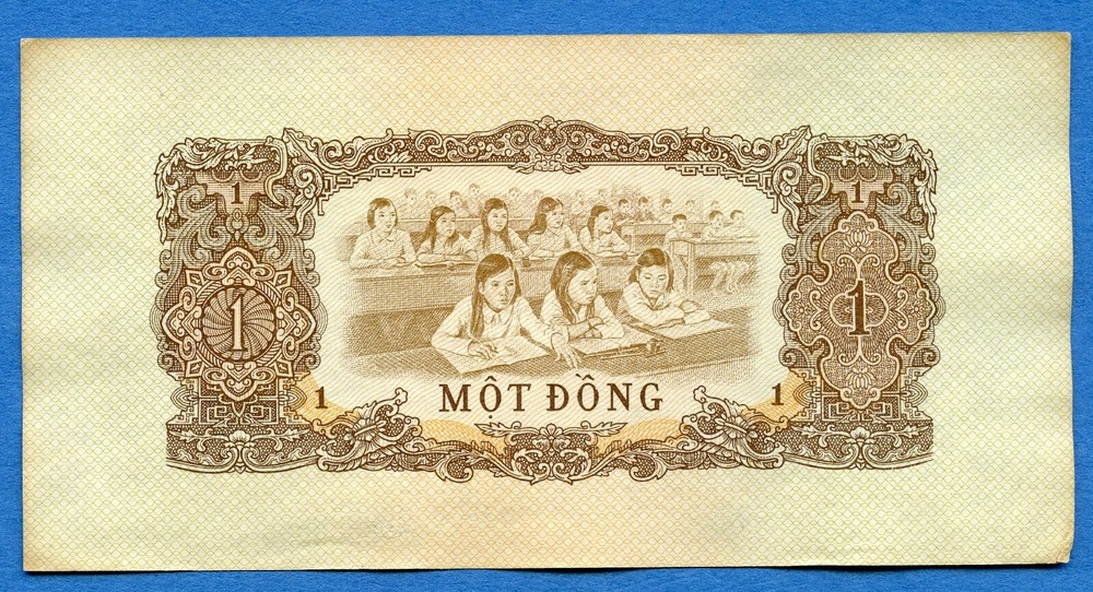 VIETNAM ONE DONG BANKNOTE 1963