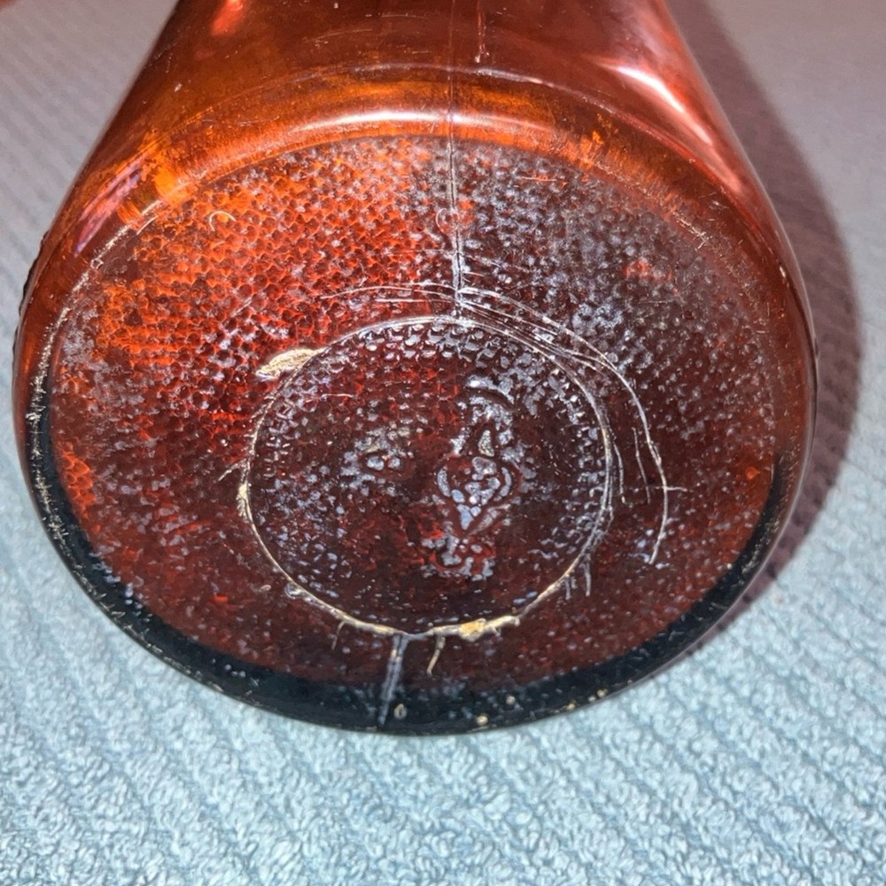 Amber bottle
