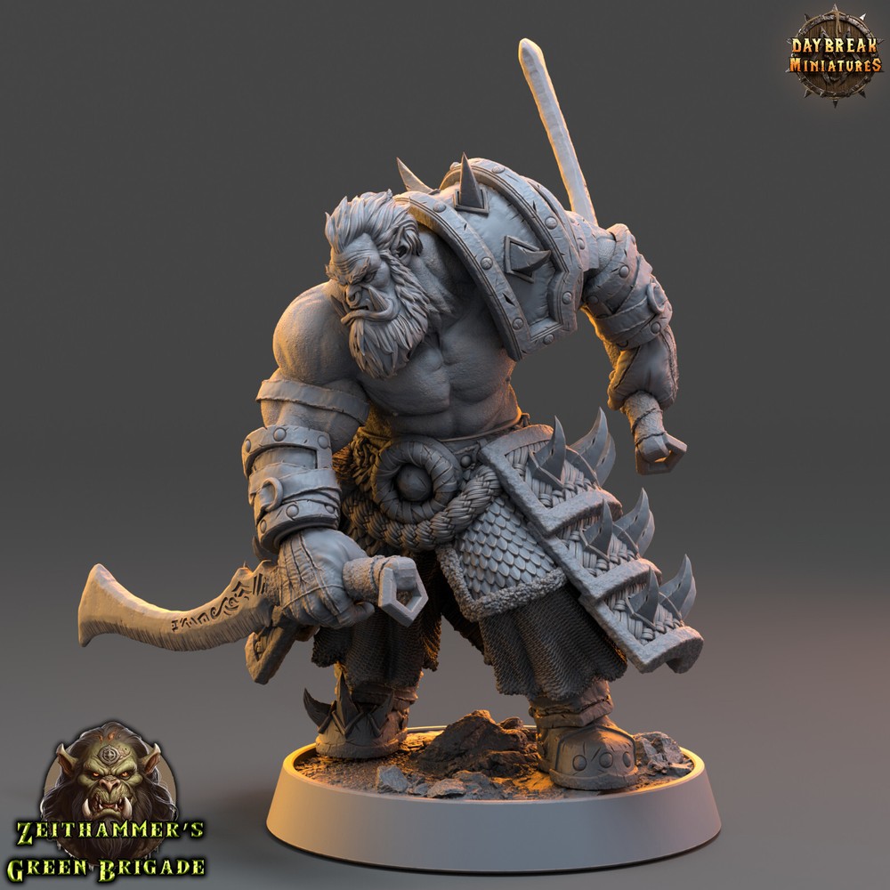 Orc Warrior Grizban | DayBreak Miniatures |
