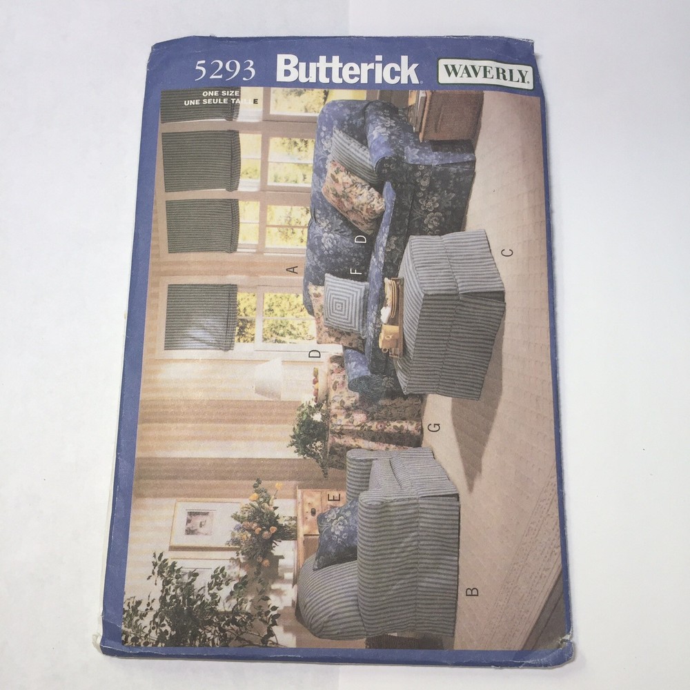 Butterick 5293 Slipcovers